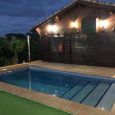 Casa De Madera El Oasis El Palomar Villa Sevilla Bagian luar foto