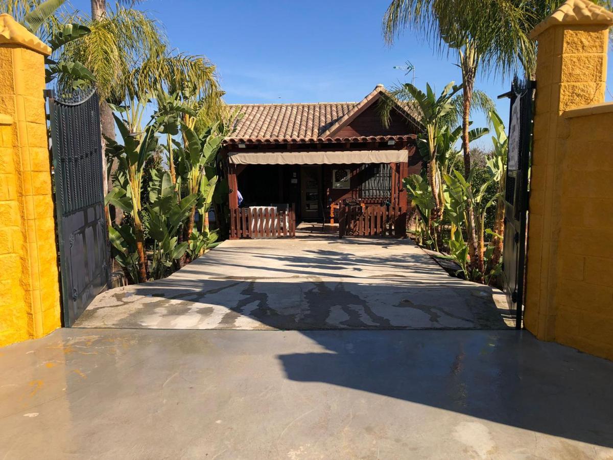 Casa De Madera El Oasis El Palomar Villa Sevilla Bagian luar foto